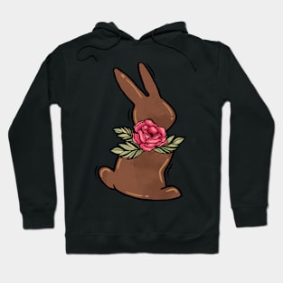 Floral Bunny Rabbit Hoodie